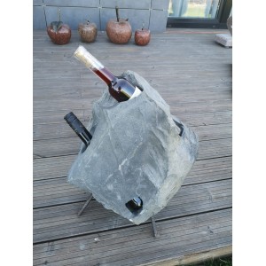 Granitowy stojak na butelki wina, 40x50cm (Kłajpeda) - 016