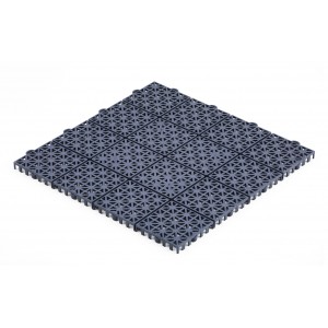 Plastikowa płyta podłogowa 30 × 30 × 1,2 cm szara (min. 10 szt.)