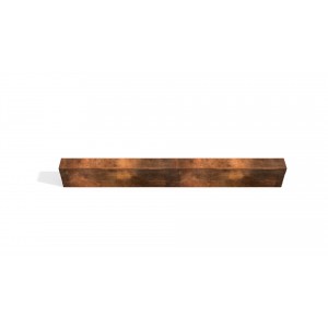 Obrzeże trawnikowe Corten 120x15 cm (wys. 8 cm, stal 1,5 mm)
