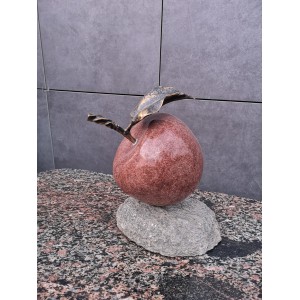 Granit dekoracyjny jabłko czerwone, 26x35cm (Kłajpeda) - 07