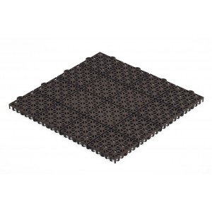 Plastikowa płyta podłogowa 30 × 30 × 1,2 cm brązowa (min. 10 szt.)