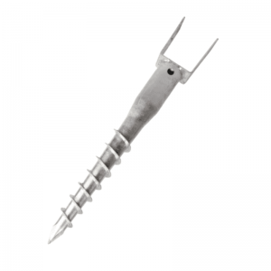 Mocowanie słupa typu U 101x885x2mm HDG