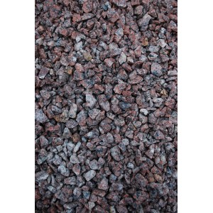 Czerwony granit kruszony 5/8; 8/12; 11/16 mm, 1000 kg