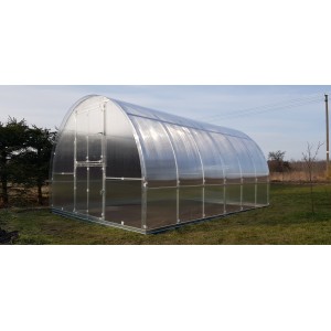 Łukowa szklarnia poliwęglanowa Classic TUBE, 36m2, powłoka 6mm, 3x12m. szt.