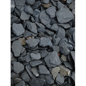 Czarny kamień łupkowy 15/30 mm, 20 kg