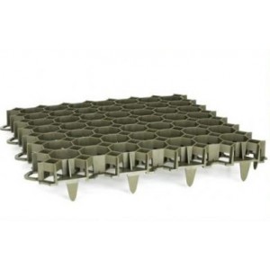 Kratka trawnikowa plastikowa 49,4x49,4 cm – zielona