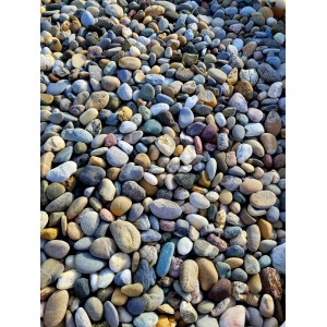 Wielokolorowe wygładzone kamienie 16/32 mm, 20 kg