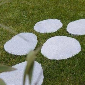 Stopy kamienne "Srebrnoszare" 30-40 cm, szt.