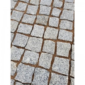 Kostka brukowa granitowa szara ~10x10x10 cm, 1000 kg
