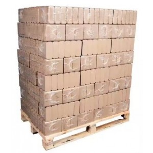Paleta brykietów dębowych (z twardego drewna), 960 kg 